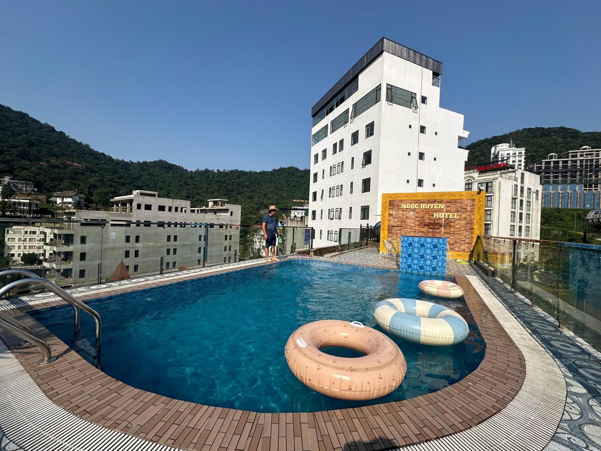 Ngoc Huyen Hotel Tam Ðảo Zewnętrze zdjęcie