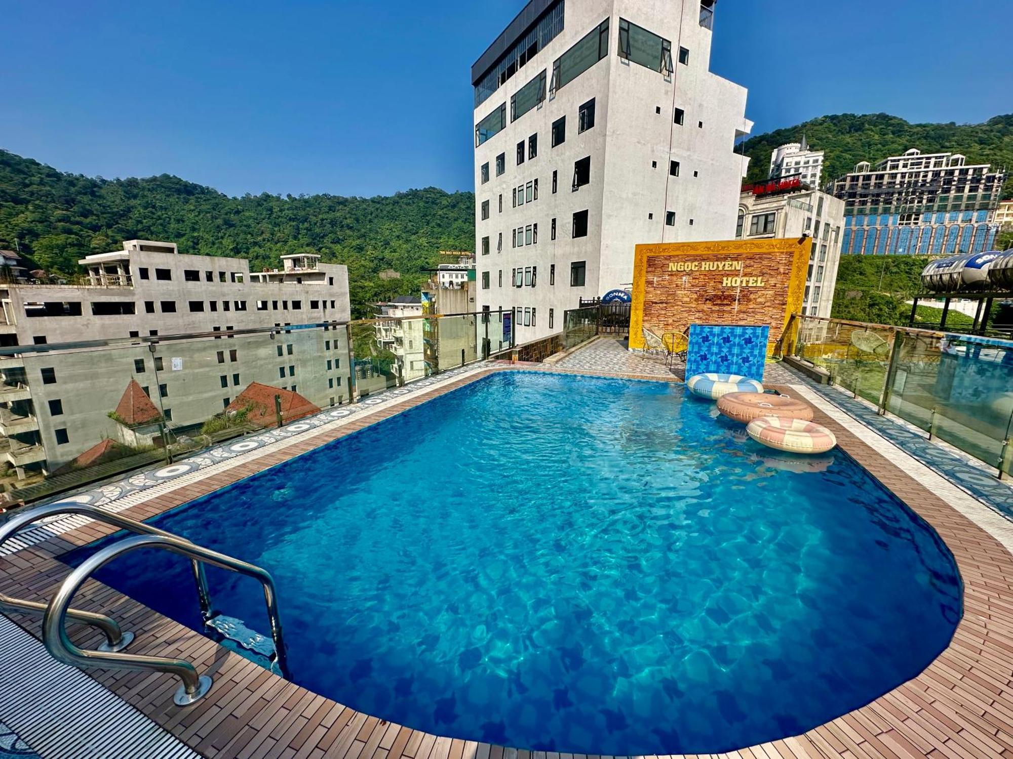 Ngoc Huyen Hotel Tam Ðảo Zewnętrze zdjęcie